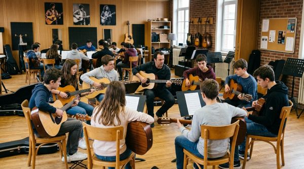 Meilleures écoles de guitare à Metz pour tous les niveaux